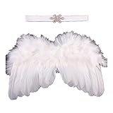 FEITONG Baby Angel Feather Wings Wing Feather Photo Prop Girls Hair Accessories