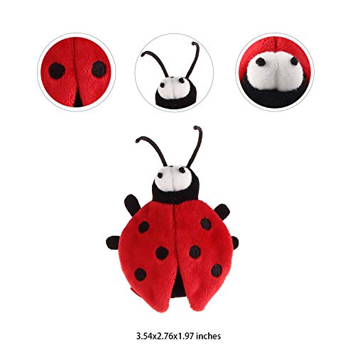 Gigwi Chirpy Beetle Sound Cat Toy, Interactive Squeaking Beetle Cat Toys Melody Chaser Play N Squeak Kitten Toy for Boredom