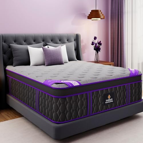 FANSACE 16 Inch King Hybrid Mattress