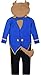 Disney Beauty and the Beast Infant Baby Boys Zip Up Cosplay Coverall Tail 6-12 Months