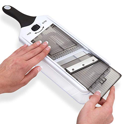 5 Adjustable+Mandoline+Slicer+Vegetable+Vegetables