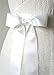 Trlyc New White/Ivory Bridal Wedding Dress Rhinestone Sash