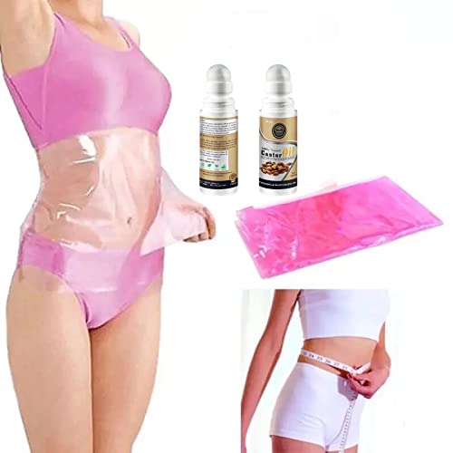 CELLGO Castor Oil Pack Compress Kit, Anti Cellulite Stretchmarks For