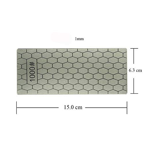 Connia 400/1000#Diamond Cutlery Sharpening Stone Polished Whetstone Polishing Tools Ark (1000) - Thumbnail 3