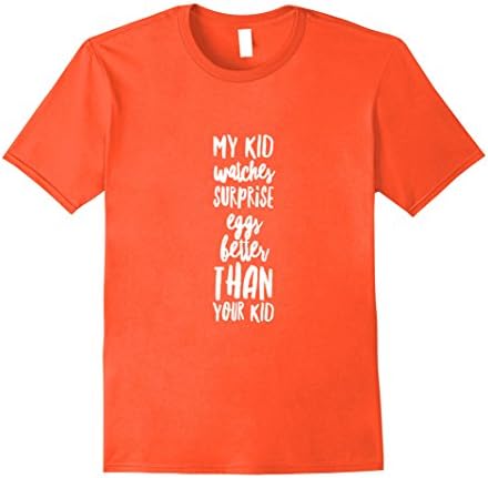 Mens Surprise Eggs Funny T Shirt 2XL Orange