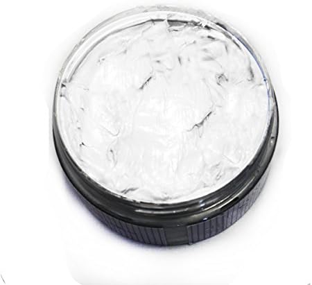 White Temporary Washlable Colored Hair Wax Mud Styling Clay