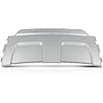 G-PLUS Rear Bumper Cover Trim Plate Board,Compatible with Land Rover Range Rover Evoque 2012-2018 Pure Models Only, Not Fit for Dynamic Models Silver