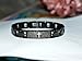 Fashion Ahead Mens English Bible Lords Prayer Bracelet Black Stainless Steel Relogious Cross Wrist Link Bracelet,8.66 inches