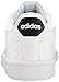 adidas Women's Shoes Cloudfoam Advantage Clean Sneakers white/White/Black, (8 M US)