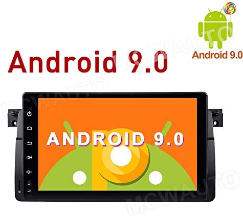 MCWAUTO 9 Inch Android 9.0 CarRadio GPS Media Player for BMW E46/Rover 75/MG ZT Auto GPS Navigation with 4G WiFi Bluetooth