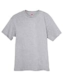 Hanes 5250 Tagless T-Shirt Oxford Gray Large