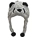 Animal Hats Plush for Kids - 'Assorted Hat-imals Critter Cap Cold Weather Winter Hat (Panda)