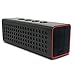 Portable Speakers, PYRUS 2x10W Output 3D Wireless Speakers Bulit-in 4400mAh Power Bank and Microphone for Handsfree Calling-Black