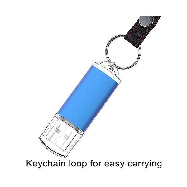 wellsenn USB-Stick 1,2,4,8 GB x 10 Bulk Memory Stick Jump Drive Externe Laufwerke USB Stick USB Speicher Portable Thumb… – Bild 7