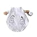NACOCO Dog Cat Doctor Costume Pet Doctor Clothing Halloween Jeans Outfit Apparel (S)