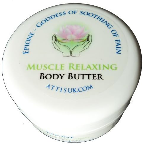 ATTIS Epione Muscle Relaxing Body Butter - Handmade - 100% Natural Oils - Vegan - 1.7oz (50ml)