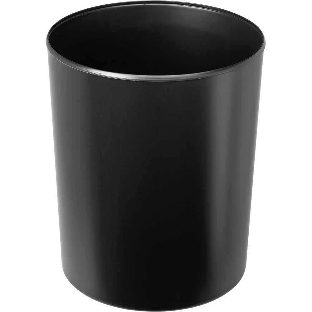 HAN 1818-S-13, Safety waste bin flame-retardant. With ALUMINIUM insert, fire-resistant, safe, elegant, premium quality, 20 litres, black