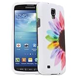 Galaxy S4 Case, Fosmon MATT Series Rubberized Case for Samsung Galaxy S4 (Colorful Sunflower)