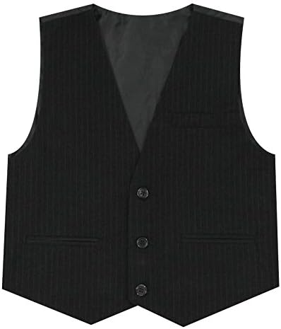 Luca Gabriel Toddler Boys' 4 Piece Vest Shirt Tie Pant and Hanky Set