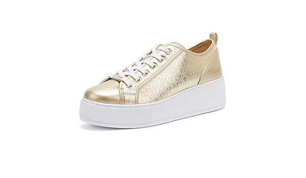 gold sneakers amazon