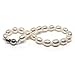 HinsonGayle AAA 8-8.5mm Oval Freshwater Cultured Pearl Bracelet 7.5"-Sterling Silver Various Colors