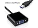 USB 3.0 to VGA Adapter Multi-display Video Converter- PC Laptop Windows 7/8/8.1/10,Desktop, Laptop, PC, Monitor, Projector, HDTV, Chromebook (Black)