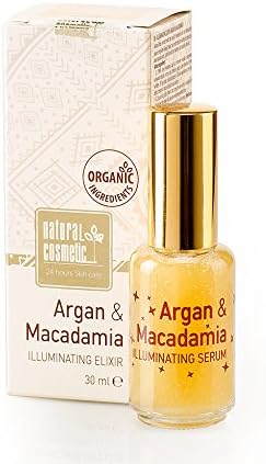 Natural Lifting, Anti-age, Illuminating Elixir with organic Argan, Macadamia oils