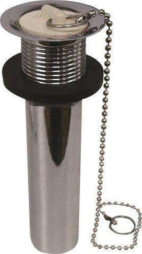 Po Plug Drain Chrome 1-1/4 X 5