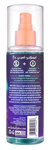 TREE HUT AURORA NIGHTS HAIR & BODY MIST, HYDRATING & ALCOHOL-FREE BODY SPRAY, FRAGRANCE WITH WARM PISTACHIO & TOASTED MARSHMALLOW NOTES, ALCOHOL-FREE FORMULA, VERSATILE BODY SPRAY, 6 FL OZ.