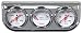 Bosch SP0F000046 Style Line 2" Triple Gauge Kit (White Dial Face, Chrome Bezel) primary