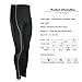 4ucycling Lambda Men's Black Silicone Gel Padded Compression Tights 3XL