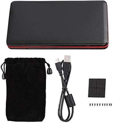 Diyeeni Caja de Disco Duro USB 2.0 SATA2.0 II de 1 Pulgada con Cable USB