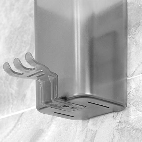 image for Linkidea Plastic Toothbrush Holder Wall Mounted Bathroom Mirror Shower