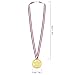Caydo 48 Pcs Kids Children's Gold Plastic Winner Award Medals
