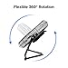 PELONIS FE50-18N 3-Speed Air Circulator, Heavy Duty High Velocity Black, 20 Inch Metal Floor Fan