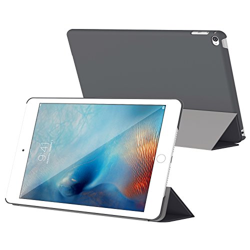 iPad Mini 4 Case, JETech Apple iPad Mini 4 Folio Case Cover with Auto Sleep/Wake for Apple iPad Mini 4 2015 (Dark Grey) - 3285