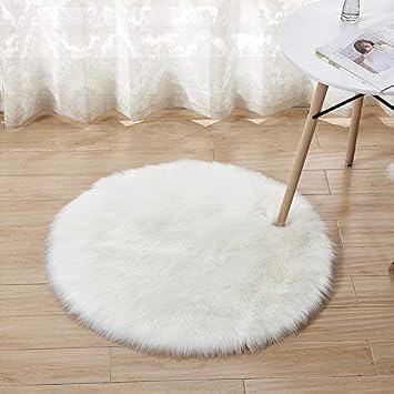 Amazon De Lammfell Teppich Skl Lammfellimitat 60 Cm Kunstfell