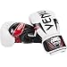 Venum Elite Boxing Gloves, White/Black/Red, 14-Ounce