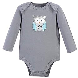 Hudson Baby Unisex Baby Cotton Long-Sleeve