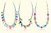 DIY Toy Beads, Handmade Bracelets Necklaces Rings Keychains Headbands, Acrylic Beads Jewelry Making Set Accessories for Children Kids