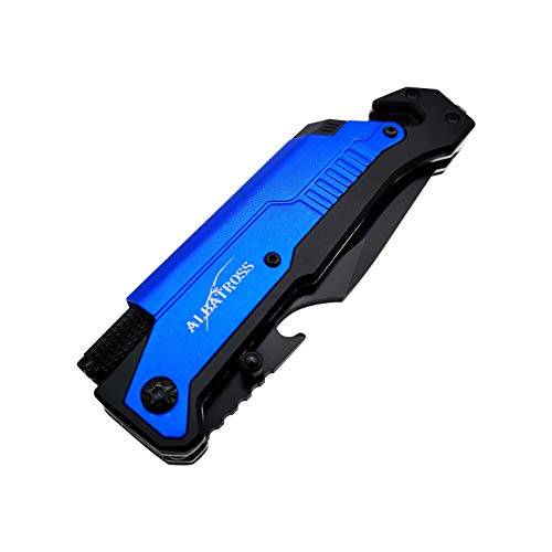 ALBATROSS 6in1 Survival Tactical Military Folding Pocket Knives with