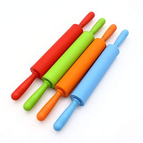 image for Duhuzap Silicone Rolling Pin - 44 5.3cm Silicone Rolling Pins Dough Pa