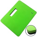 Kneeling Pad - 2 Foam Layers (Soft and Hard) - Garden, Baby Bath, Floor Cleaning, Praying and Wide Use Kneeler Cushion - Knee Mat for Gardening, Exercise & Yoga - Comfortable Size 17 x 13 x 1"