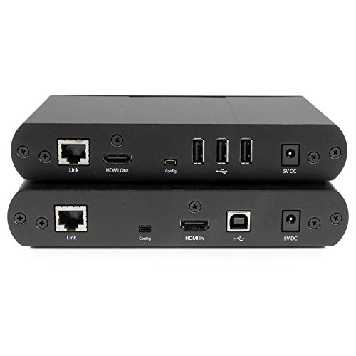 StarTech.com 330-Feet USB HDMI Over Cat 5e/Cat 6 KVM Console Extender with 1080p Uncompressed Video (SV565UTPHDU)