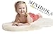 XL Australian Lambskin Baby Rug, Cornsilk Cream Color, 100% Natural, 37+ inches Long, Premium Quality, Plush Silky Soft Wool, by Minidoka Sheepskin