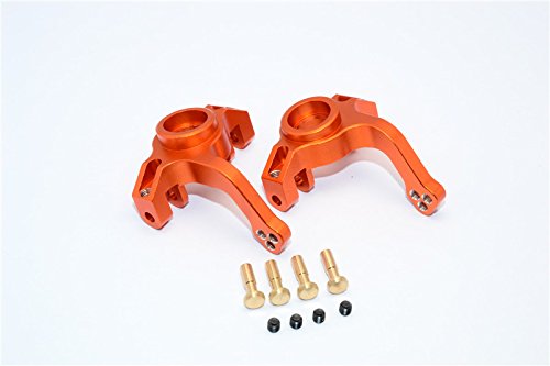 Axial Yeti (AX90026) & Yeti SCORE (AX90050, AX90068) Upgrade Parts Aluminum Front Knuckle Arm - 1Pr Set Orange