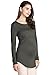 Sweet Mommy Bamboo Simple Maternity and Nursing Long Sleeve Tee Shirt