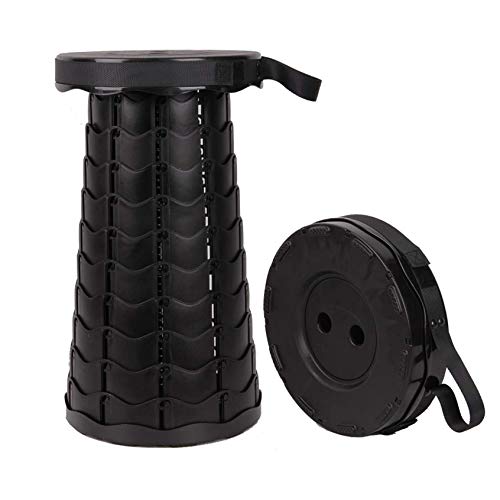 Heartbeat Retractable Folding Stools Sturdy Portable Lightweight