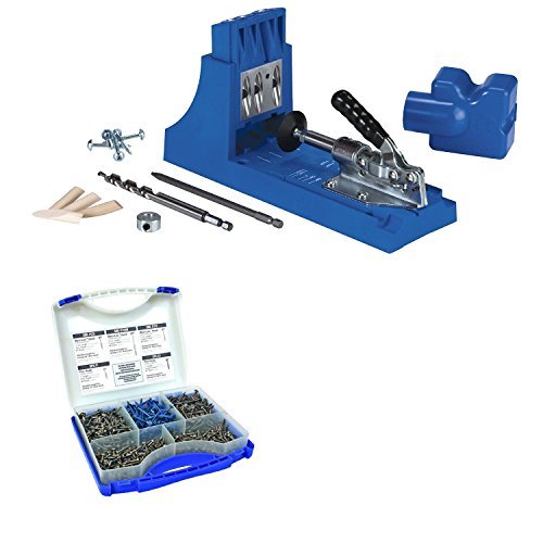 Kreg Jig K4 Pocket Hole System and Kreg SK03 Pocket-Hole Screw Kit