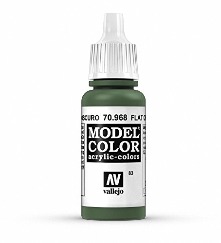 Vallejo Flat Green Paint, 17ml